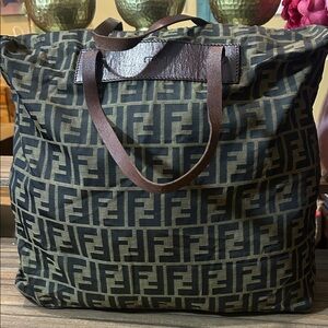 Fendi Zucca Monogram Tote